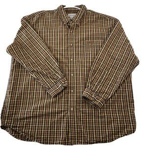 Carhartt Men's XXL Long Sleeve Button Down Shirt